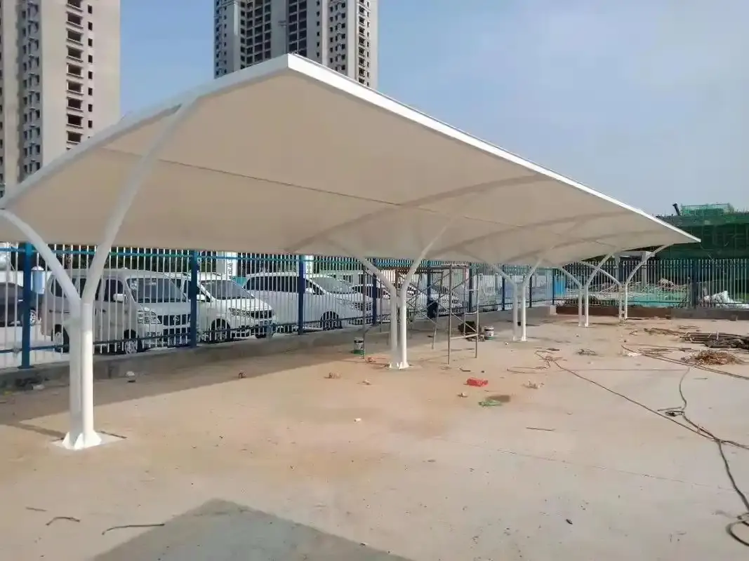 贵州龙里园区停车棚为何生锈漏水？选购膜结构先避开这三个坑
